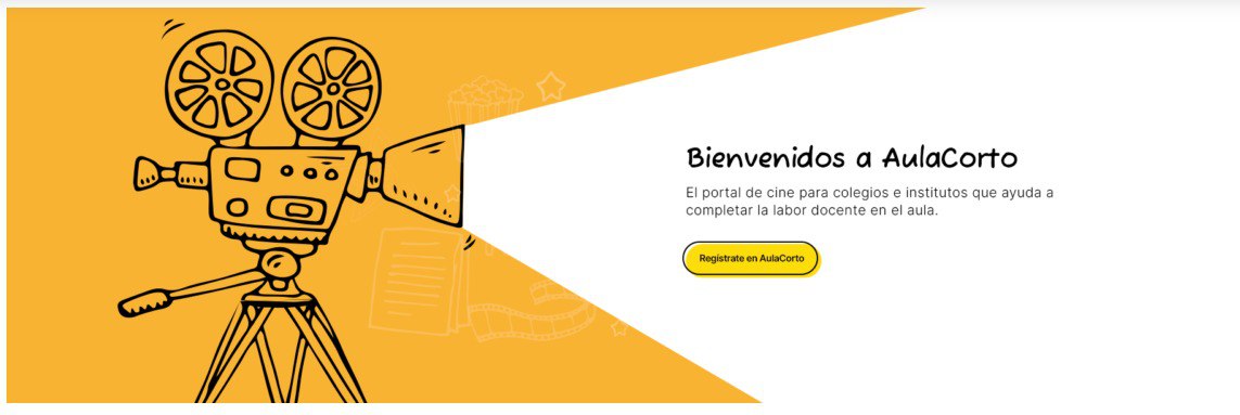 🎞️ ¿Conoces AulaCorto, el portal de cine para colegios e institutos?

🎥 Desarrollado por <a href="/culturagob/">Ministerio de Cultura</a> a través del <a href="/CineICAA/">ICAA</a>  

🎬 De uso y acceso gratuito para los profesores de enseñanza primaria, secundaria, bachillerato y formación profesional

🔗 bit.ly/493GJnM