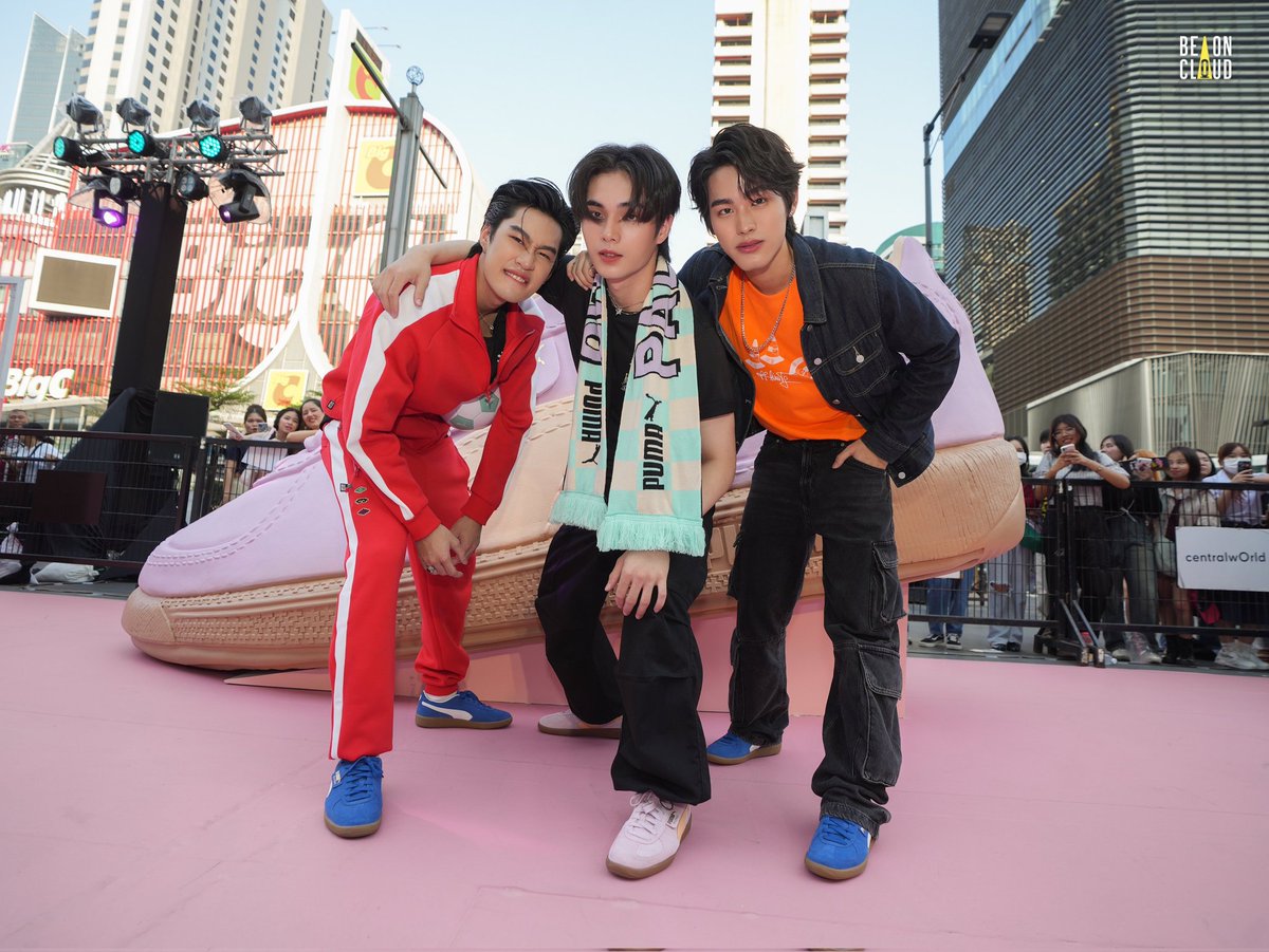 this_is_thana's tweet photo. แก็งคนเท่ห์
#PUMAPalermoxBOC
#athenswerapat
@athenswerapat 
@pasos_dwnq 
@Copper_phrt16 https://t.co/PTpeIW2Omg
