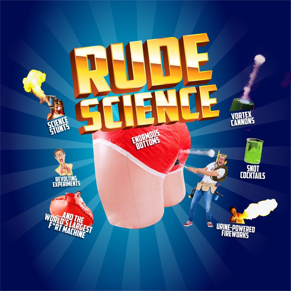💥 EXTRA TICKETS RELEASED 💥 Keep the kids entertained this Easter with the naughtiest, funniest, most revolting science show in the world as more tickets are now available for Rude Science. @gastronautTV 🎭 Rude Science 📆 Wednesday 27 March 🎫 bit.ly/RudeHull