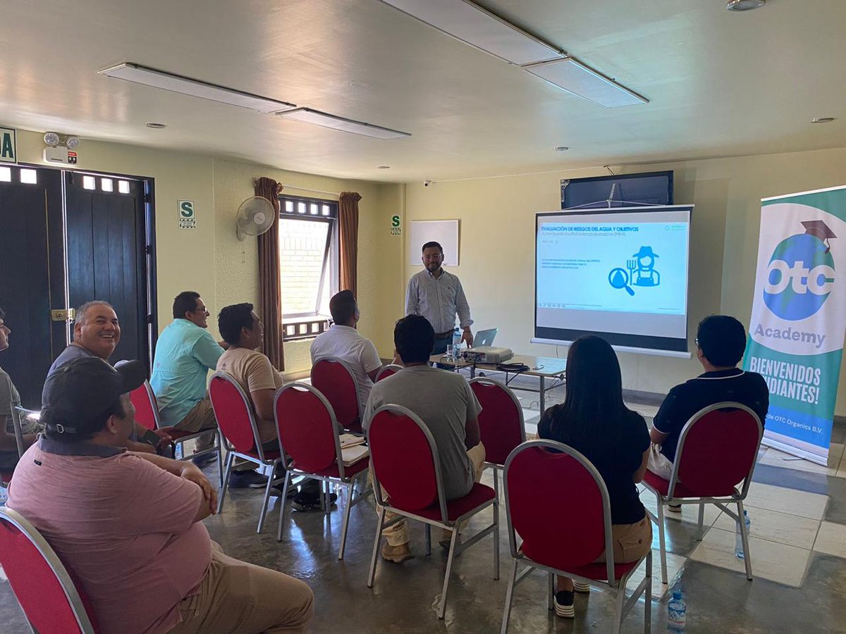 February marked a pivotal moment for organic avocado growers in Peru as the OTC Academy organized two intensive workshops aimed at achieving SPRING certification. More info on our website 👇
otcorganics.com/en/otc-academy…

#organicavocado #peruavocado #OTCAcademy #SPRINGcertification