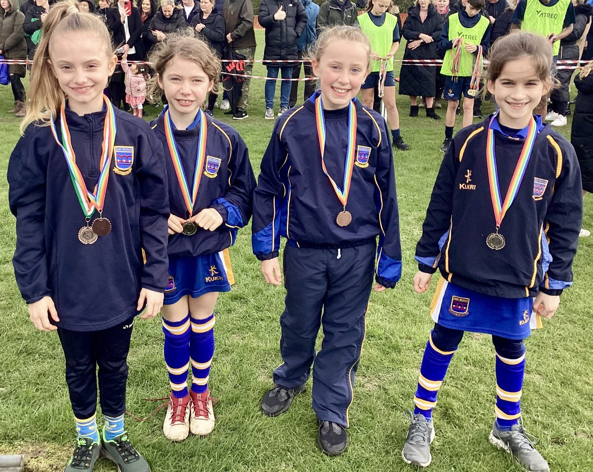 Congratulations to our lower school pupils who finished in 3rd place overall in the District cross county. Well done in particular to Nola who qualified for the Essex finals next week.#StNicksSports #StNicksSch #StNicksCrossCountry #StNicksLower