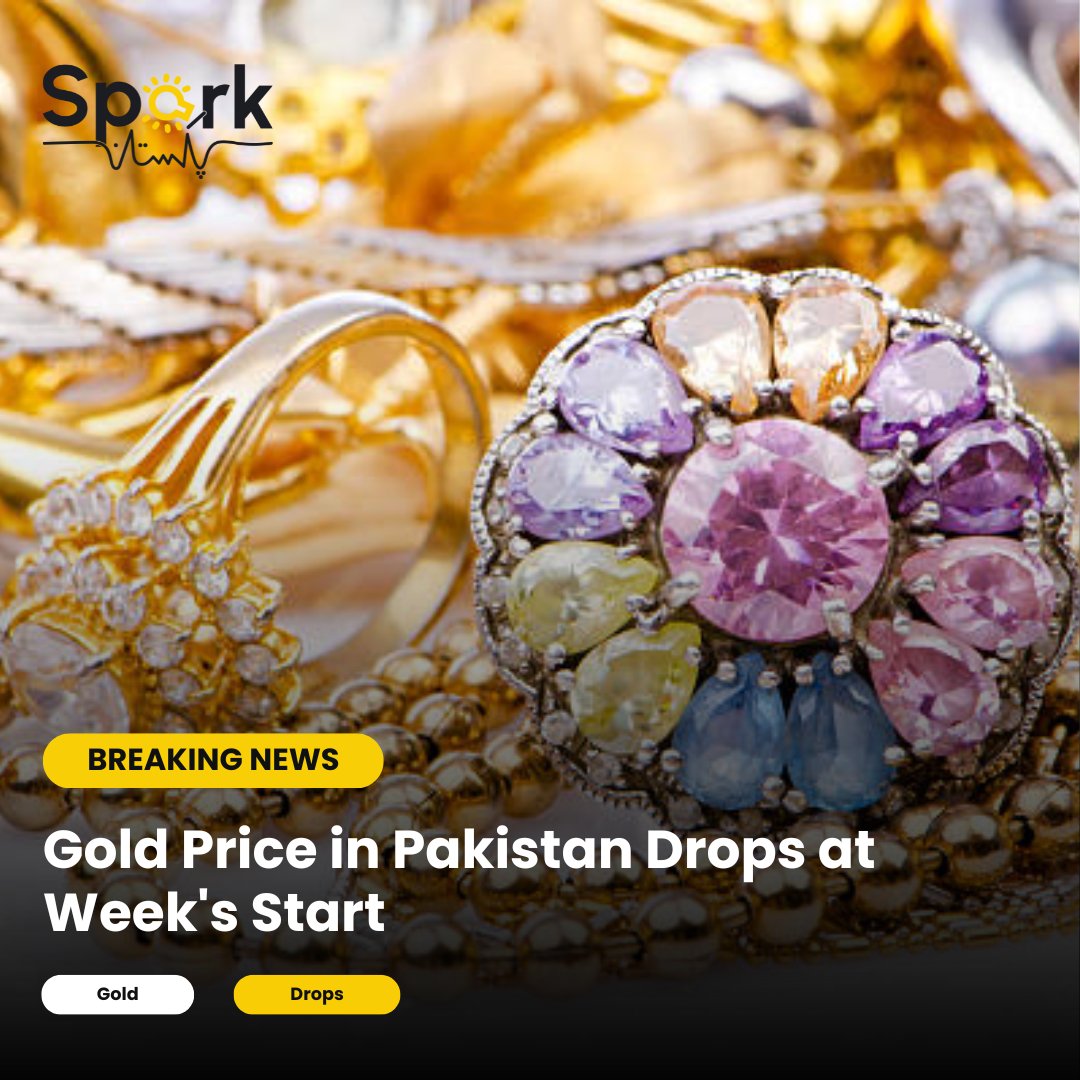 Gold price in Pakistan takes a dip as the new week kicks off, signaling potential shifts in market trends

#GoldPriceDecrease #PakistanMarket #NewWeekStart #Sparkpakistan