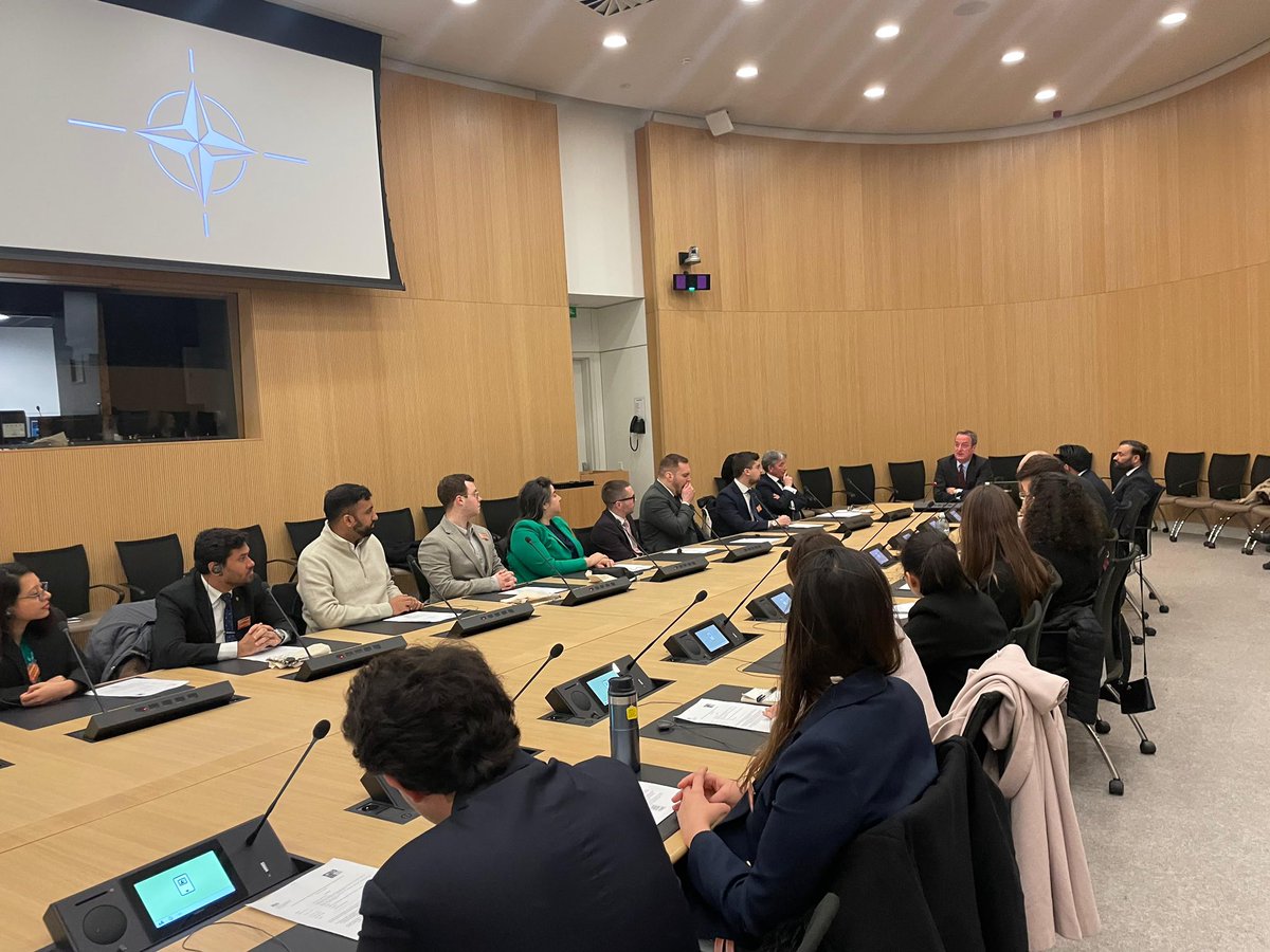 UK Joint Delegation to NATO (@uknato) on Twitter photo Last week we swung open <a href="/NATO/">NATO</a>’s doors to welcome diplomats and students from <a href="/DiplomacyOxford/">Oxford University Diplomatic Studies Programme</a> where they held thought-provoking discussions with Ambassador <a href="/DavidQuarrey/">David Quarrey</a> on the the future of NATO and its challenges for the future Last week we swung open <a href="/NATO/">NATO</a>’s doors to welcome diplomats and students from <a href="/DiplomacyOxford/">Oxford University Diplomatic Studies Programme</a> where they held thought-provoking discussions with Ambassador <a href="/DavidQuarrey/">David Quarrey</a> on the the future of NATO and its challenges for the future