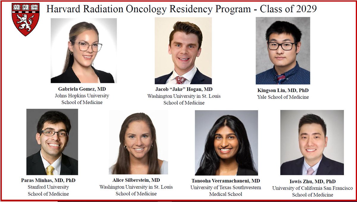 We are happy to announce the results of the 2024 Match and to introduce you to our HROP class of 2029!! #Match2024 #MatchDay #radonc #MedTwitter