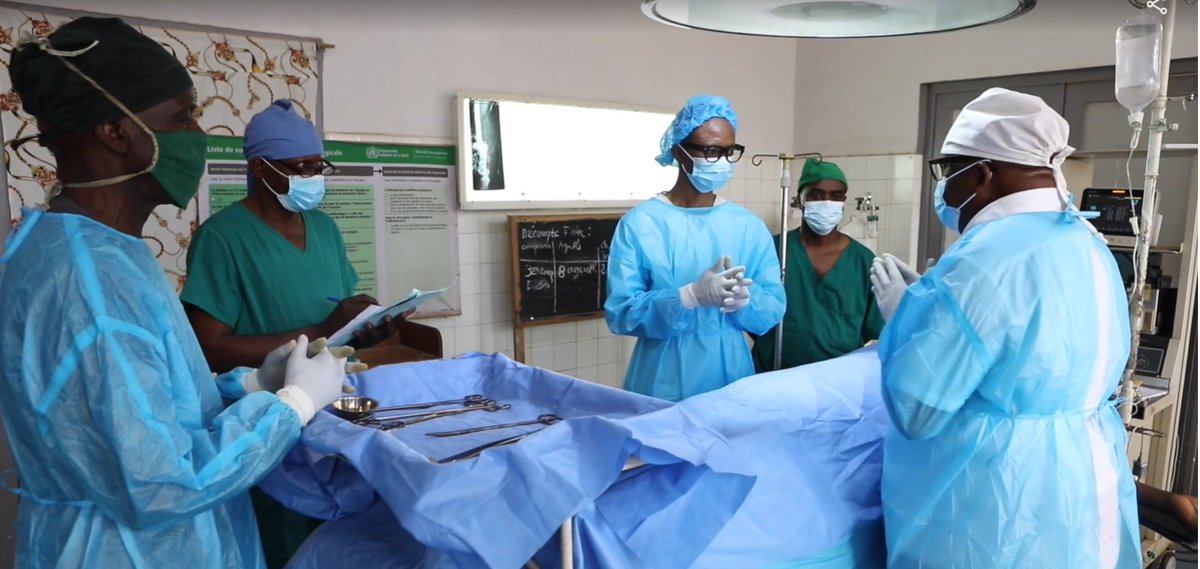 We've been working with the government & hospitals in #DRCongo to improve surgical outcomes for communities in Kongo Central Province. Check out this short film about the challenges hospitals face & how we've worked together to strengthen safe surgery 📽 media.kcl.ac.uk/media/t/1_06or…