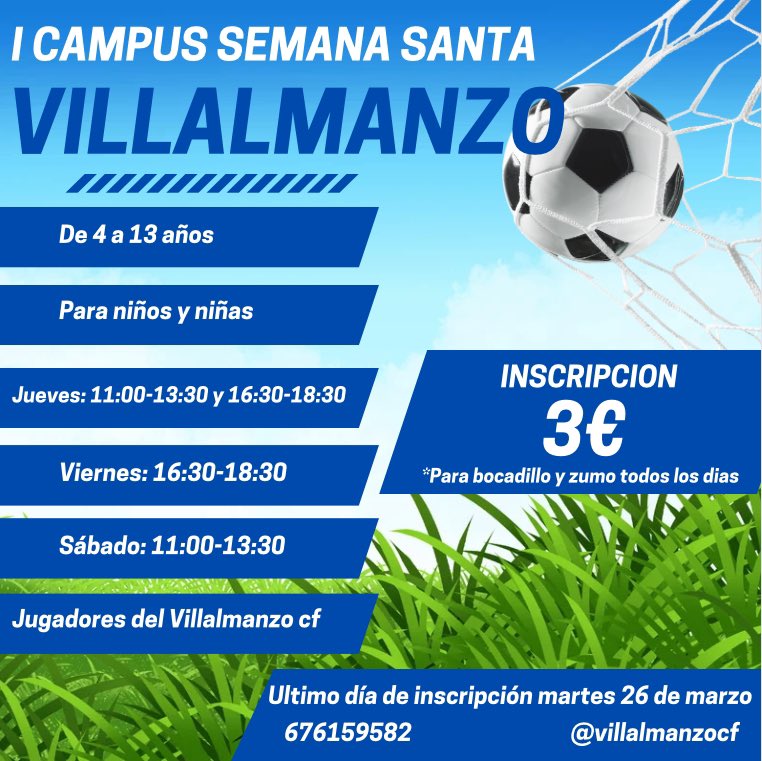 VillalmanzoCF's tweet photo. I CAMPUS SEMANA SANTA https://t.co/SbygtKXRVx