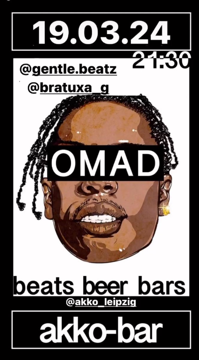 omad_rap's tweet photo. 19.3.24 @ Akko Hummus bar. Mit Gentle Beatz und Bratuxa G https://t.co/bThQG51HPM