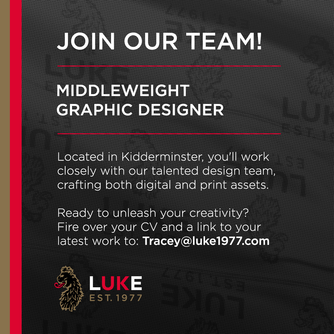 📢 We are hiring! #luke1977