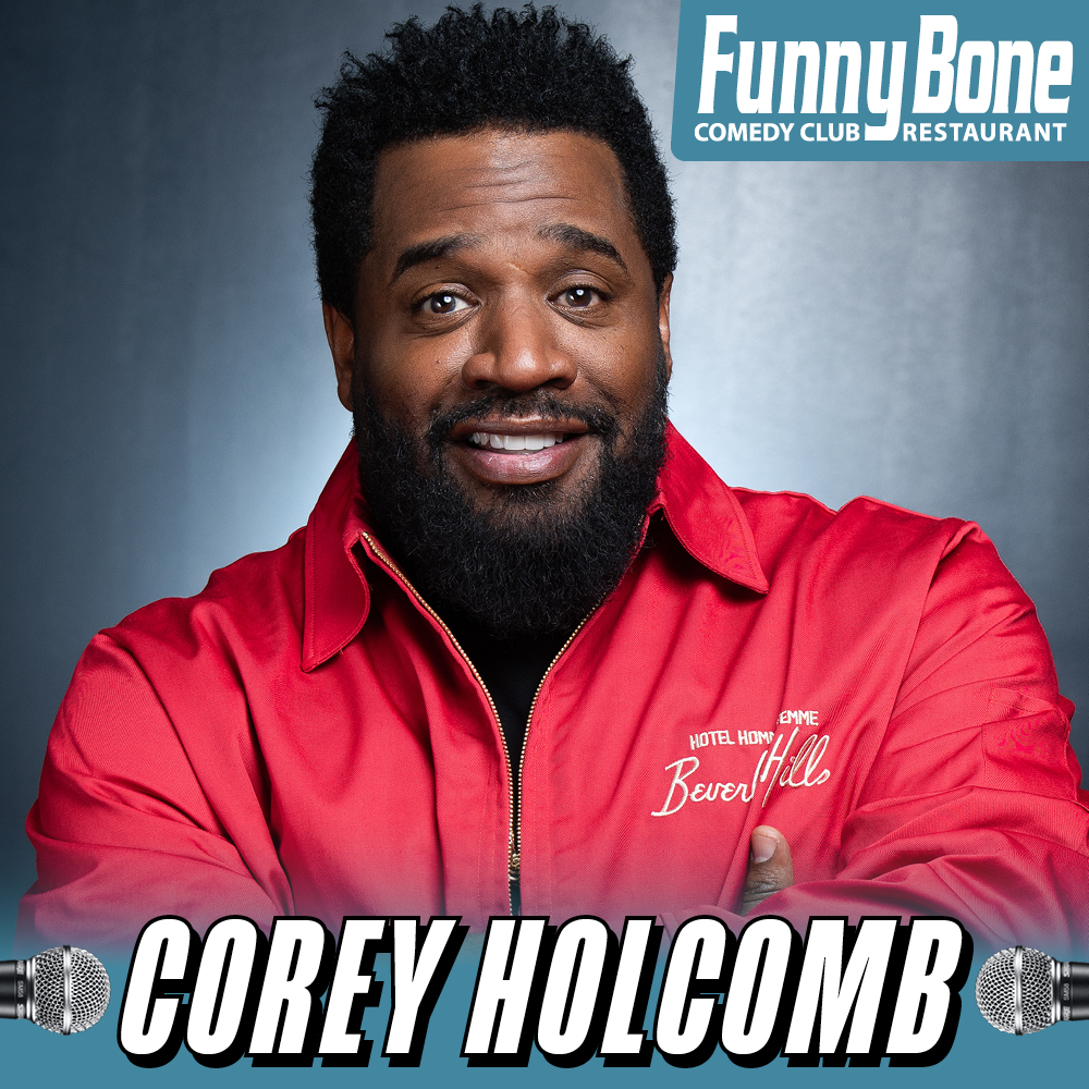 Corey Holcomb is coming to Columbus! 🎙️ April 5 & 6