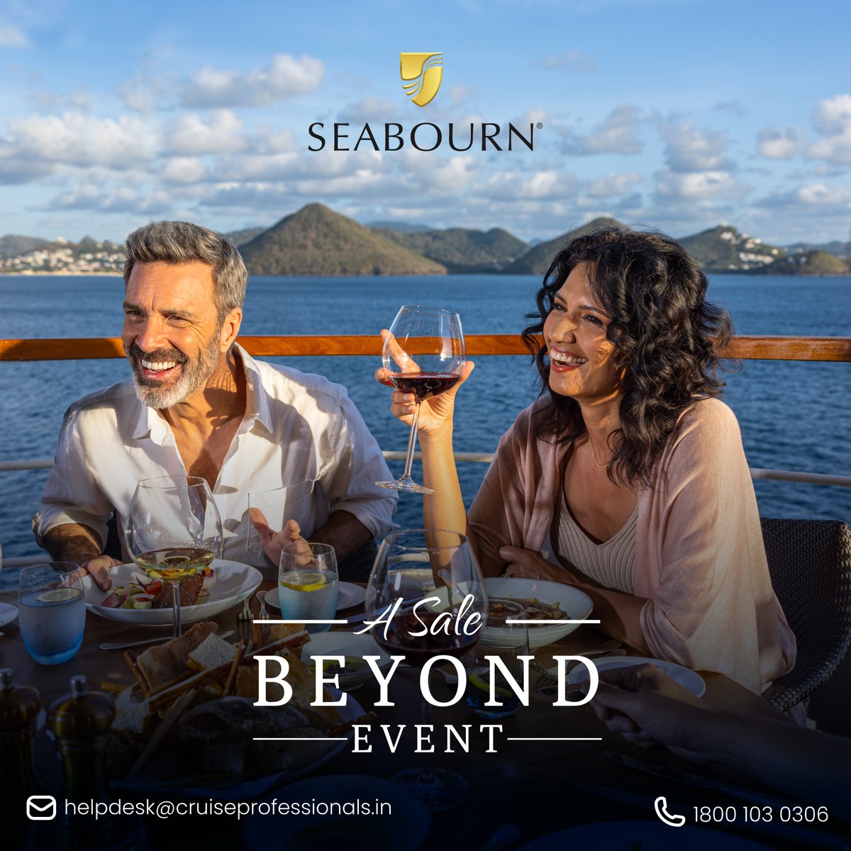 From the moment you arrive, everything about your trip just flows. Your entire experience - beautifully choreographed and seamlessly carried out, so you can relax and truly be on vacation.
#seabourn #cruiseprofessionals #offer #deal #seabournmoments #seastheday