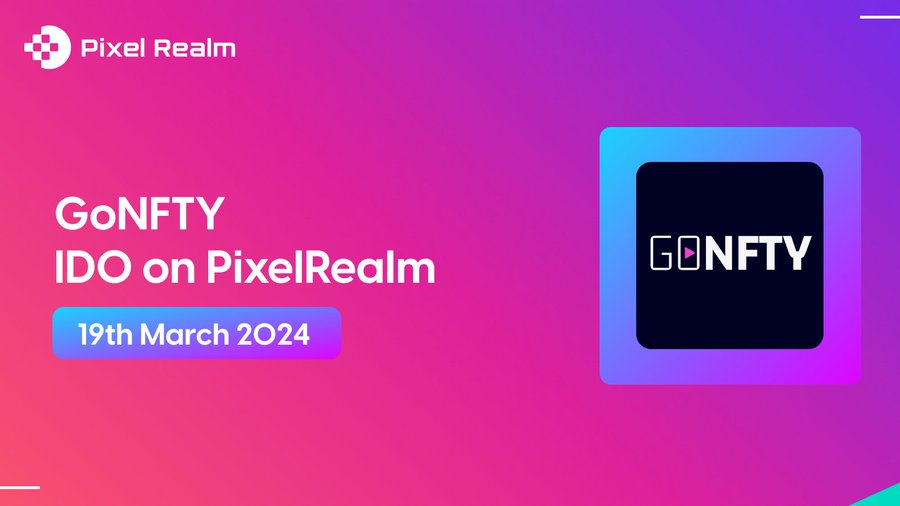 SmartCryptoNew1's tweet photo. ๐ @PixelRealmlabs be hosting @real_GONFTY #IDO this 19th March!
๐ #GoNFTY is an infrastructure project building an integrated #Web3 gaming platform for gamers and creators, empowering anyone to monetize or create web3 gaming experiences
๐ฝ VISIT
https://t.co/EdZNqYht0L
#SCN1