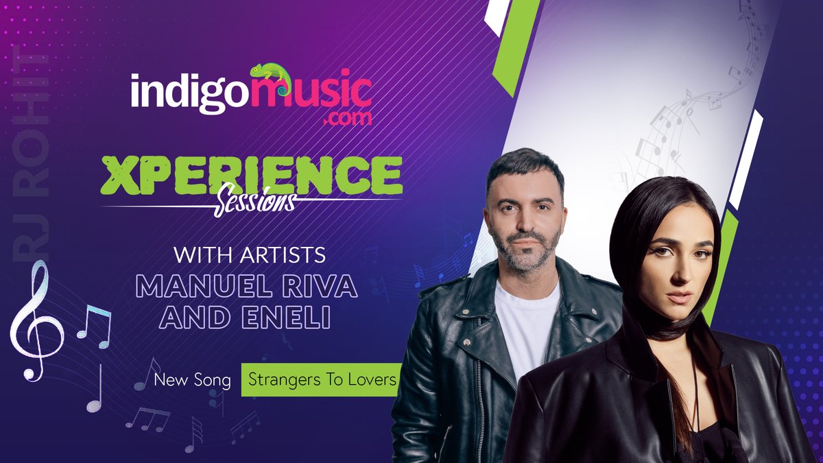 IndigoMusicCom's tweet photo. Xperience Sessions with DJ Manuel Riva and Eneli about their new track 🎶🎵‘Strangers to Lovers’ and more. Check it out 😎
@DjManuelRiva
@eneliofficial
#singer #dj #recordproducer #music #entertainment #interview #xperiencesessions
Click here: https://t.co/MJZSrVXWts https://t.co/N574Qdl0YD