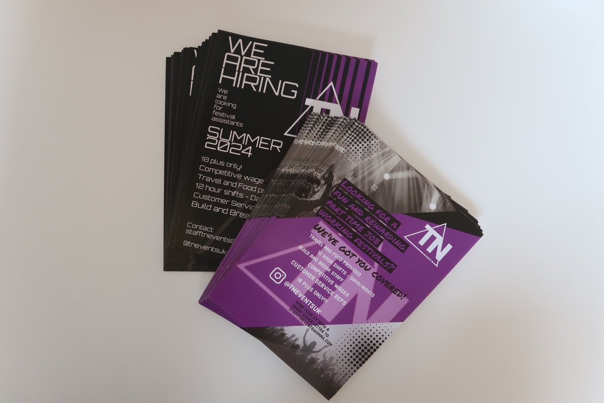 🚀 Need flyers fast?

We've got you covered!

From standard to custom, we offer print solutions for every timeline. Based in North-East Wales &amp; Cheshire West?

Enjoy lightning-fast same-day or next-day printing starting at £15!

Say hello to timely promotions! ⚡🎉
