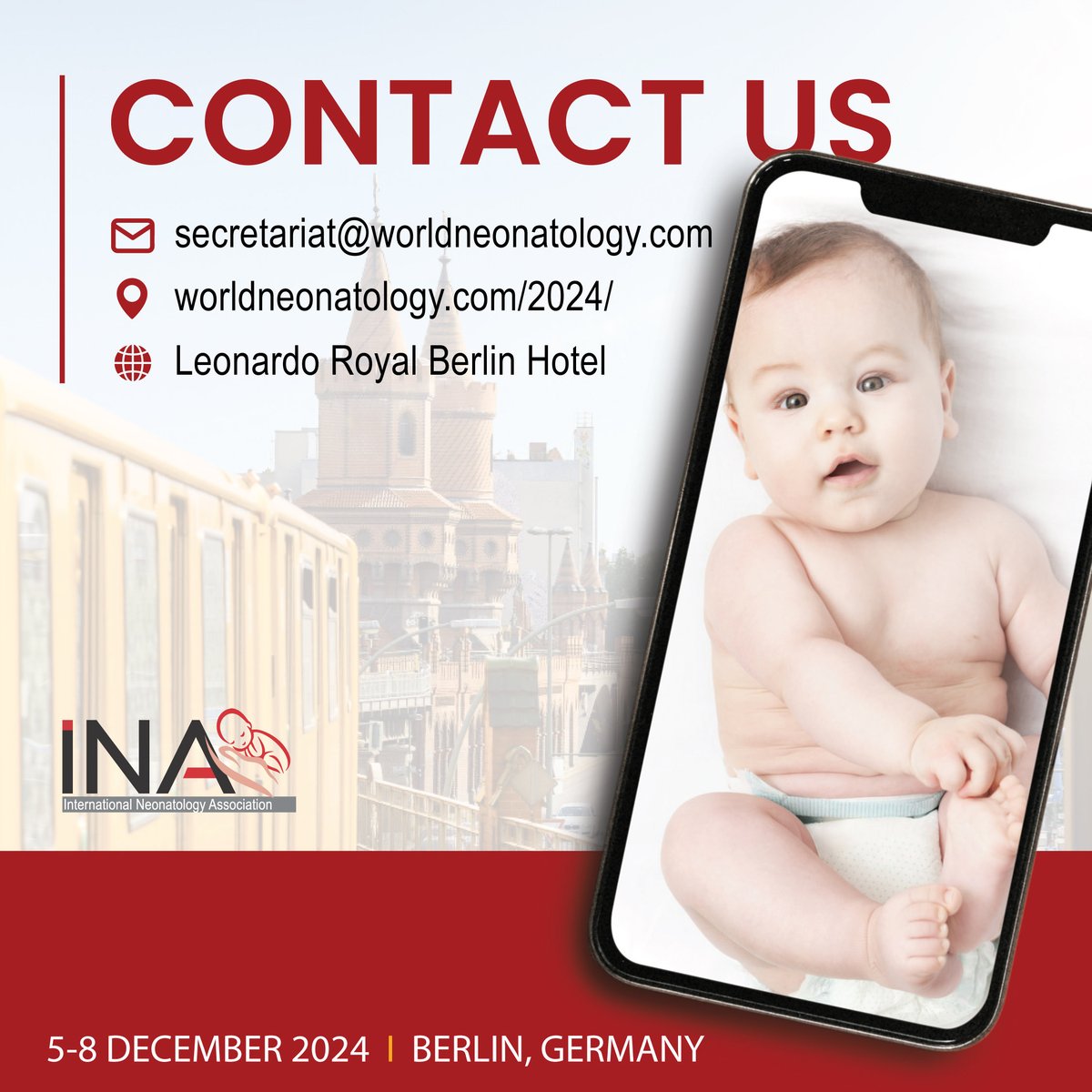 🌟 Connect with us for the 9th International Neonatology Association Conference (INAC 2024).🌐 Do you have questions or are you eager to learn more about the 9th International Neonatology Association Conference? We're here for you! Feel free to reach out with any inquiries.