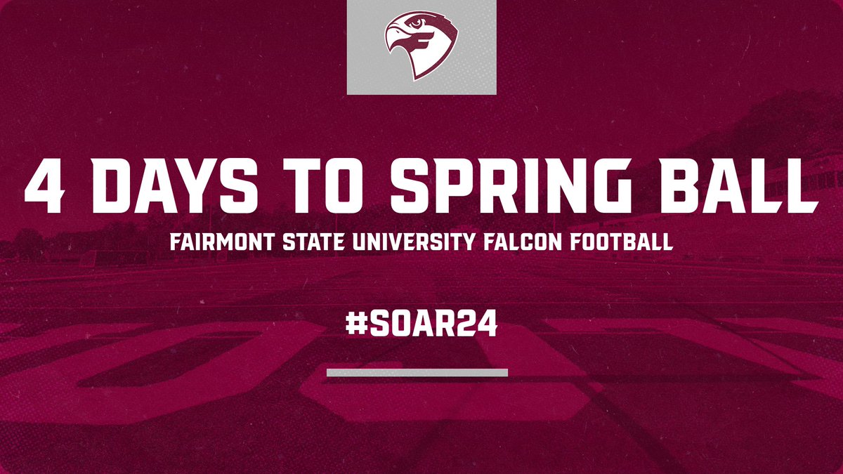 4 days until the Falcons take the field for spring practice #1! #SOAR24
