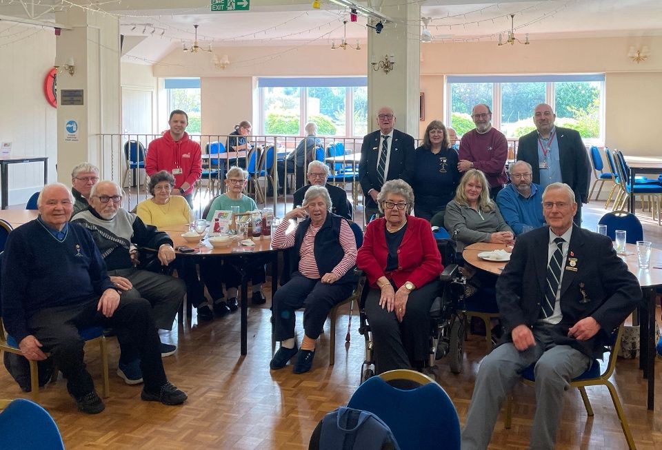 🤝 Thank you to the Royal School of Signals' South Croydon Signals Association for giving us the opportunity to talk in great detail about the work we do for veterans. An afternoon with a generation who witnessed many hardships post-WWII in South London. #VeteranSupport