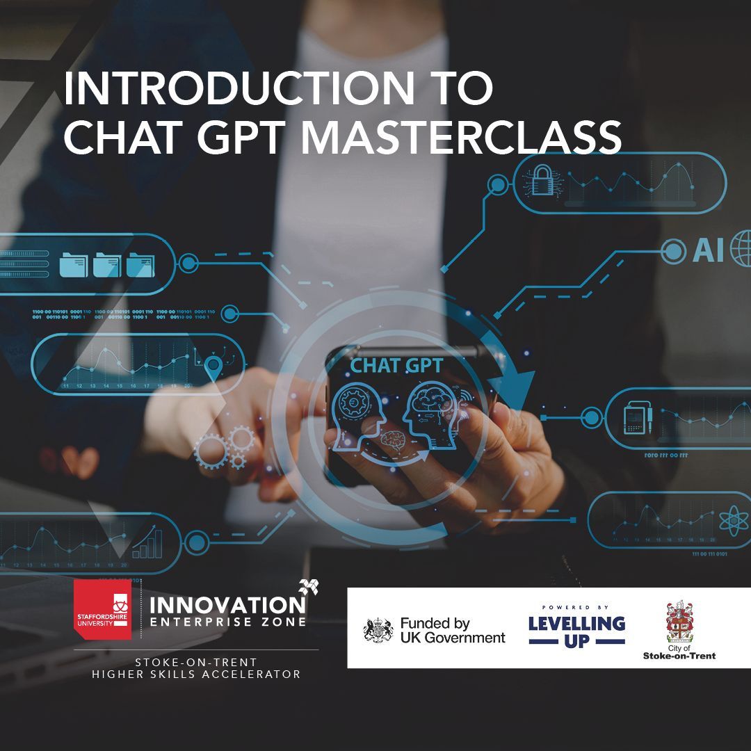 One week to go until our ChatGPT Masterclass… and there is still time to sign up! 🔗 Discover the details and register here: buff.ly/3SRf6IG In this session, you'll learn how to communicate more effectively using AI, streamline workflows, and boost productivity 💬🚀