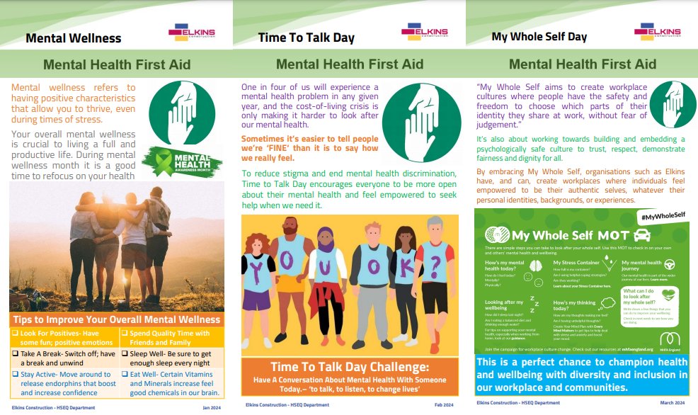 We continuously encourage our staff to look after their #mentalhealth and seek help if required. Chuk from our #MHFA team has been regularly sharing tips and resources with our employees every month to remind them to take care of their mental #wellbeing #mentalhealthawareness