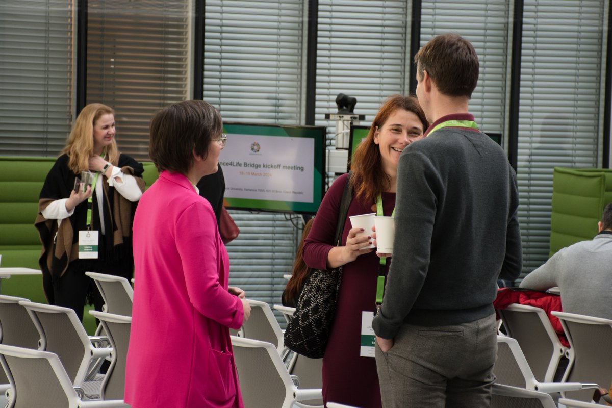 Alliance4lifeEu's tweet photo. The kick-off #meeting of the @Alliance4lifeEu BRIDGE project – a #collaborative initiative dedicated to advancing #research and #innovation in Central and Eastern Europe – started today! We are thrilled to meet everyone at @CEITEC_Brno @MasarykUni! https://t.co/c1h8AZ2Ukj