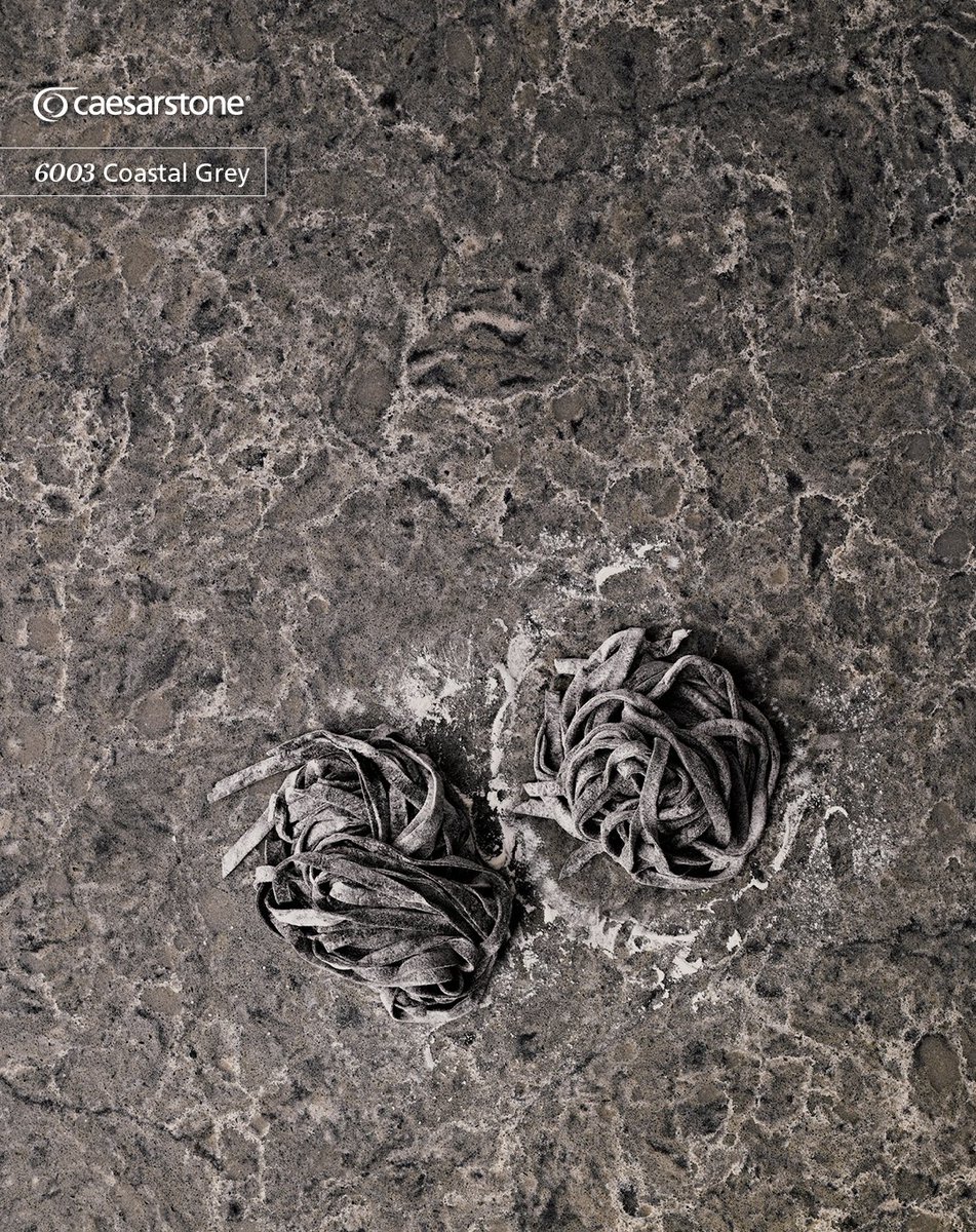 InterslabZA's tweet image. If you're torn between the look of granite &amp;amp; marble, then #Caesarstone #CoastalGrey is for you! This colour is sure to take centre stage in your interior with intense, concentrated veining in blue-grey, white, and black tones: bit.ly/CSCoastalGrey #interslab #interiors #design