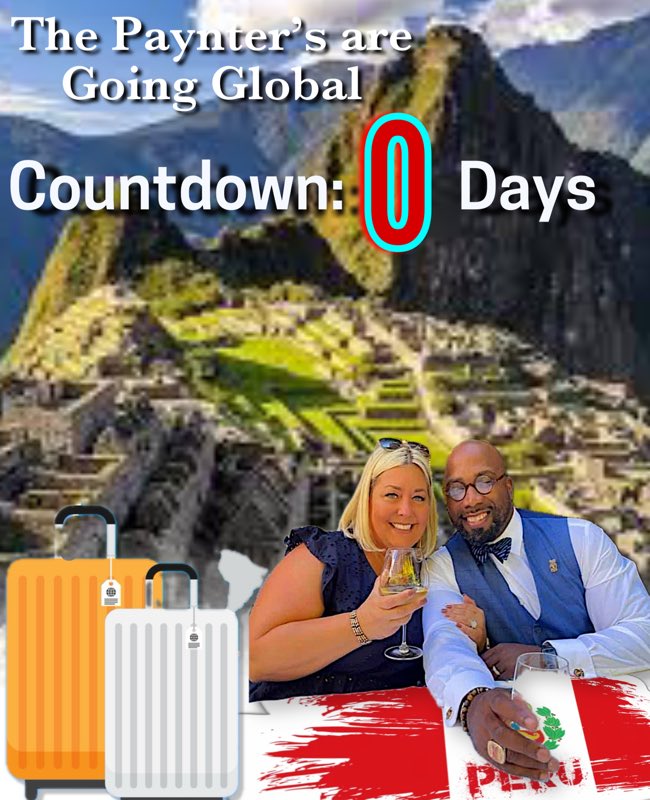 No more counting down. My first ever trip abroad has been building up for so long. I’m a big dreamer and live for chasing every one of them. Finally…this one has arrived! #bowtiepapaturns50