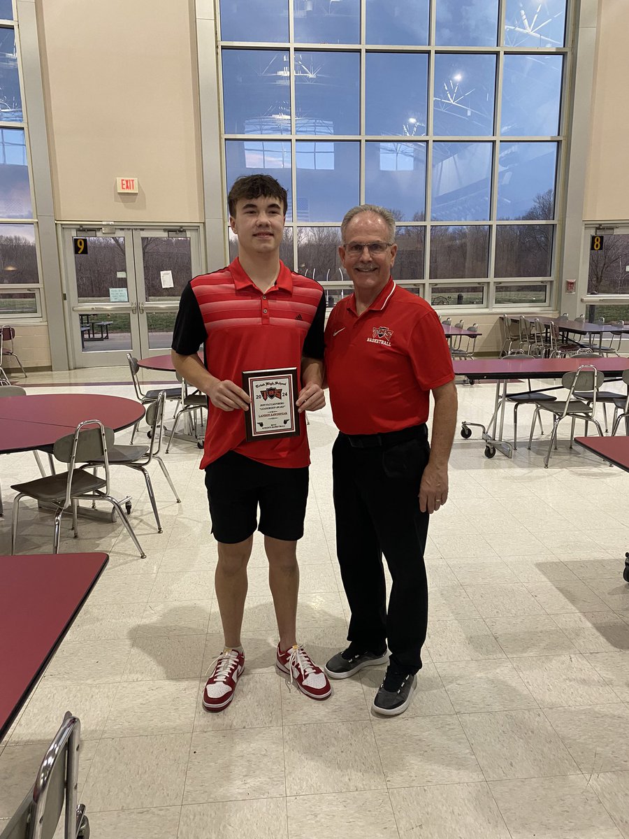 Quite an honor for <a href="/Lzwod03/">Landon Zawodniak</a> !  This year’s winner of the Jeff Faulkenberg Leadership Award.