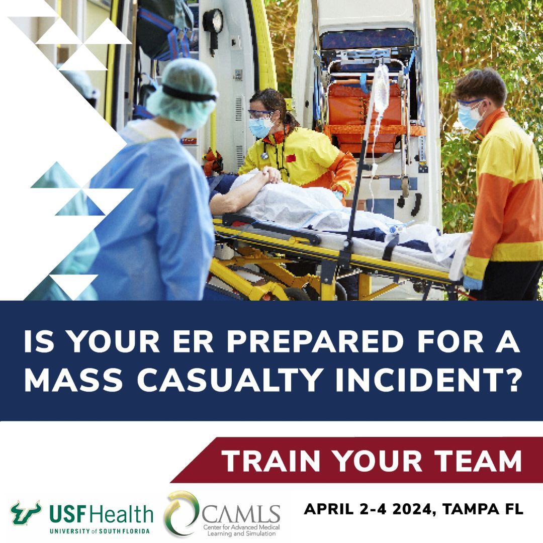 No community is immune from disaster. But as emergency clinicians, you can prepare your team for the worst with this timely training in Tampa, FL. Secure your place now: buff.ly/3TEJw2d