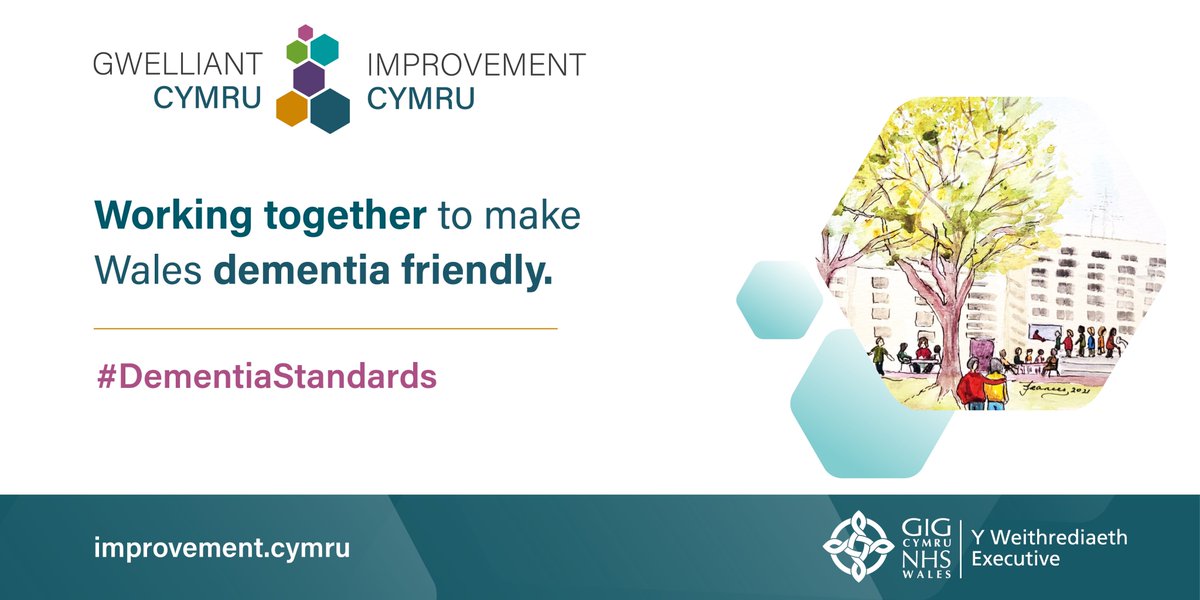Hospital care for those living with #Dementia matters.

🔍Discover how we're reshaping hospital care through The Dementia Friendly Hospital Charter for Wales to create a dementia friendly care experience.

➡️phw.nhs.wales/services-and-t…