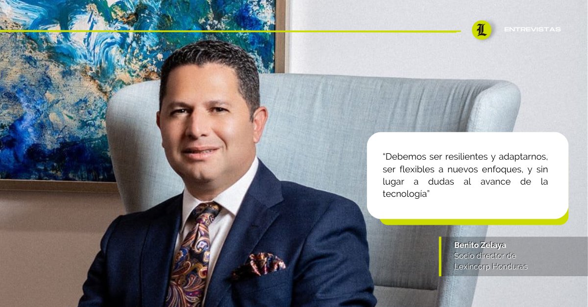 Benito Zelaya, socio director de <a href="/LexincorpCA/">Lexincorp Law Firm</a> - Honduras, es nuestro invitado de hoy para el especial de socios directores más destacados de Iberoamérica.

Lea la entrevista completa ▶ lnkd.in/eUXiemw8