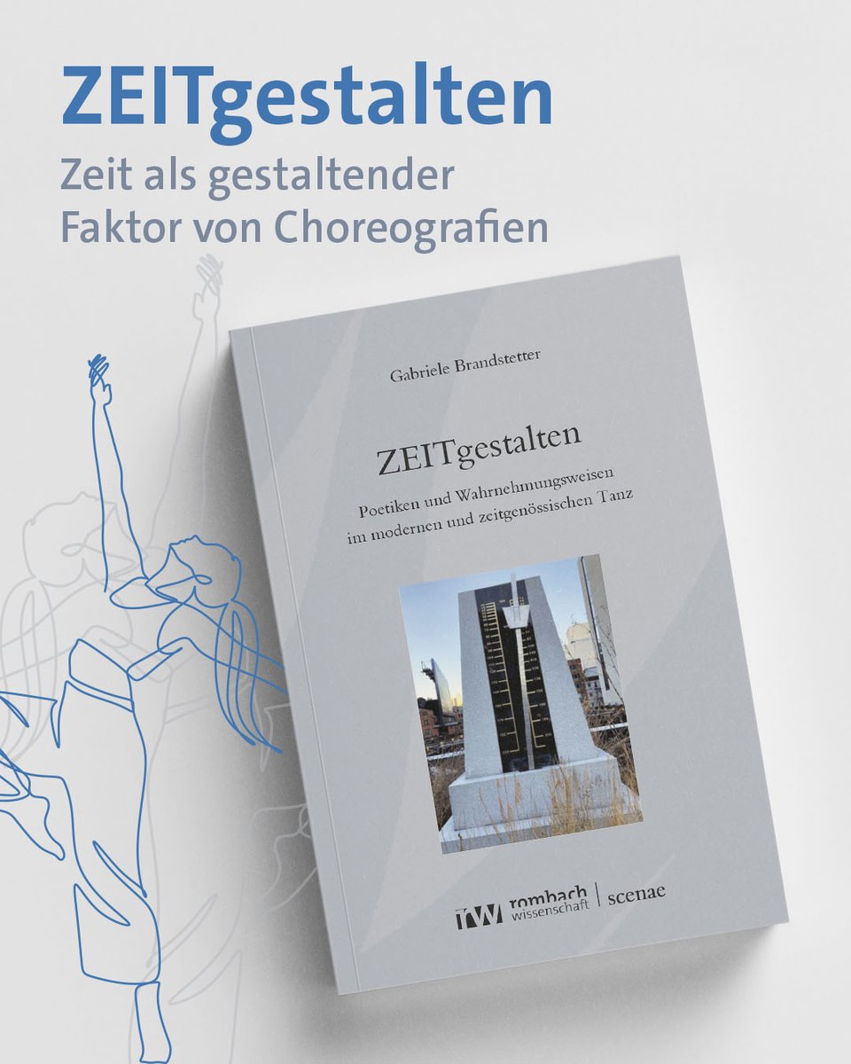 Zeit im modernen Tanz 🕰️

In ihrem neuen Buch ZEITgestalten untersucht die renommierte Tanzwissenschaftlerin Gabriele Brandstetter die Bedeutung von Zeit in der Choreografie und Wahrnehmung des modernen und zeitgenössischen Tanzes 🩰

Mehr dazu: rombach-wissenschaft.de/2024/02/20/zei…