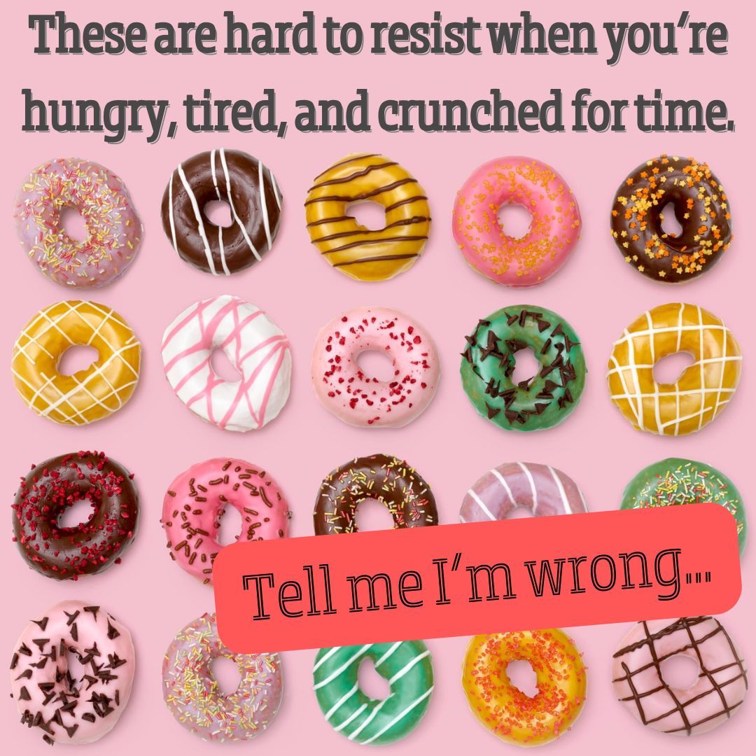 FBO's are notorious for having unhealthy #snacks. Read my tips here: buff.ly/3uWQNkI 💪#ResistDoughnuts #HealthyChoices #StayStrong