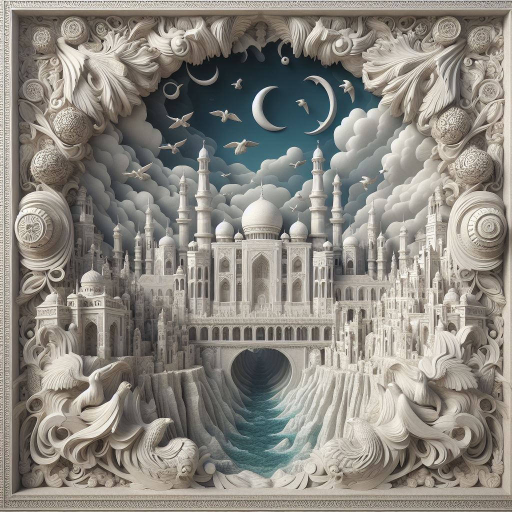 HatemSherbieny's tweet photo. A prominent sculpture inspired by the mythical fantasies of “One Thousand and One Nights”..

#AIArtGallery #AICommunity #dalle3 #Bingai #AIartSociety #AIArtwork #AIArtistCommunity #aiartcommunity #aiartist #Digitelillustration #aiart #architecture #fantasyart #landscapes https://t.co/YLhrWntsmk