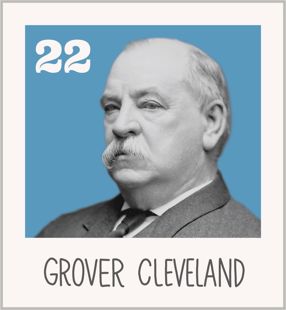 periodicprez's tweet photo. Happy birthday, Grover Cleveland! Let's give away two posters for Uncle Jumbo's two nonconsecutive terms!
Interact for your chance to win our new U.S. Presidents poster! We'll choose two winners.
Ends March 19, 12 am CDT https://t.co/dhoNOWG9mU