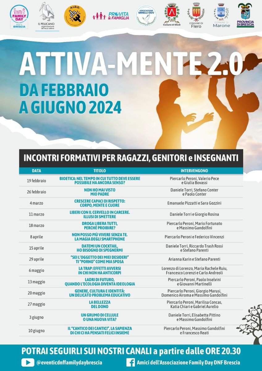 FamilyDayDNF's tweet photo. Questa sera sarà presente anche Massimo #Gandolfini:
#DROGA LIBERA TUTTI,
PERCHÉ PROIBIRE?
#StopDroga https://t.co/dDevPiAKMI