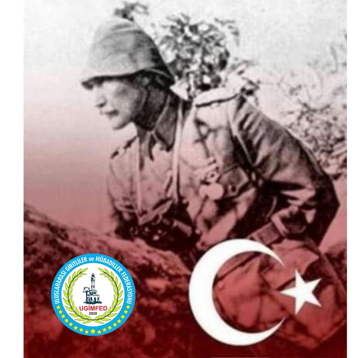 🇹🇷🇹🇷🇹🇷 ÇANAKKALE DENİZ ZAFERİ'nin 109.Yılında Yüce Türk Milleti'nin Mukaddesatı uğrunda,Çanakkale'de Destan yazan,Mareşal Gazi Mustafa Kemal ATATÜRK ve Kahraman şehitlerimizi minnetle anıyorum
ULUSLARARASI GİRİTLİLER ve MÜBADİLLER FEDERASYONU 
Genel Başkanı
Zafer Yusuf GÜZELKASAP