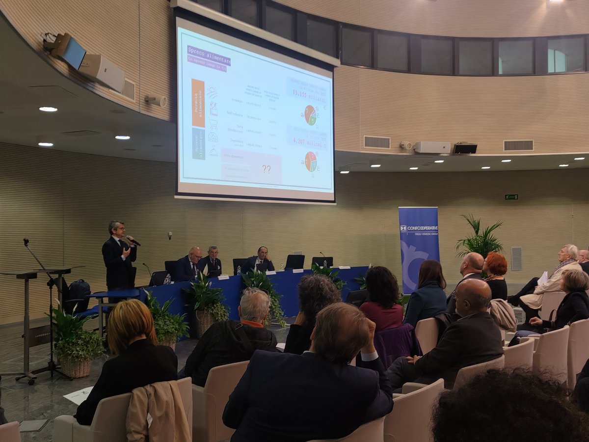 Sabato il Premio regionale Sostenibilità #fvg al prof. Andrea Segrè. A premiarlo Confcooperative e Associazione regionale Bcc