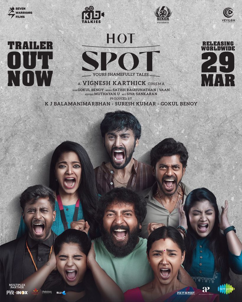 They are here to open up a discussion 👏🏻💥 Witness the whacky trailer of #HOTSPOT - 'Yours Shamefully Tales' 

An 'A' rated film for Family Audience 💫💯

#HotspotTrailer 

youtu.be/CV1ARpxfylY?si…