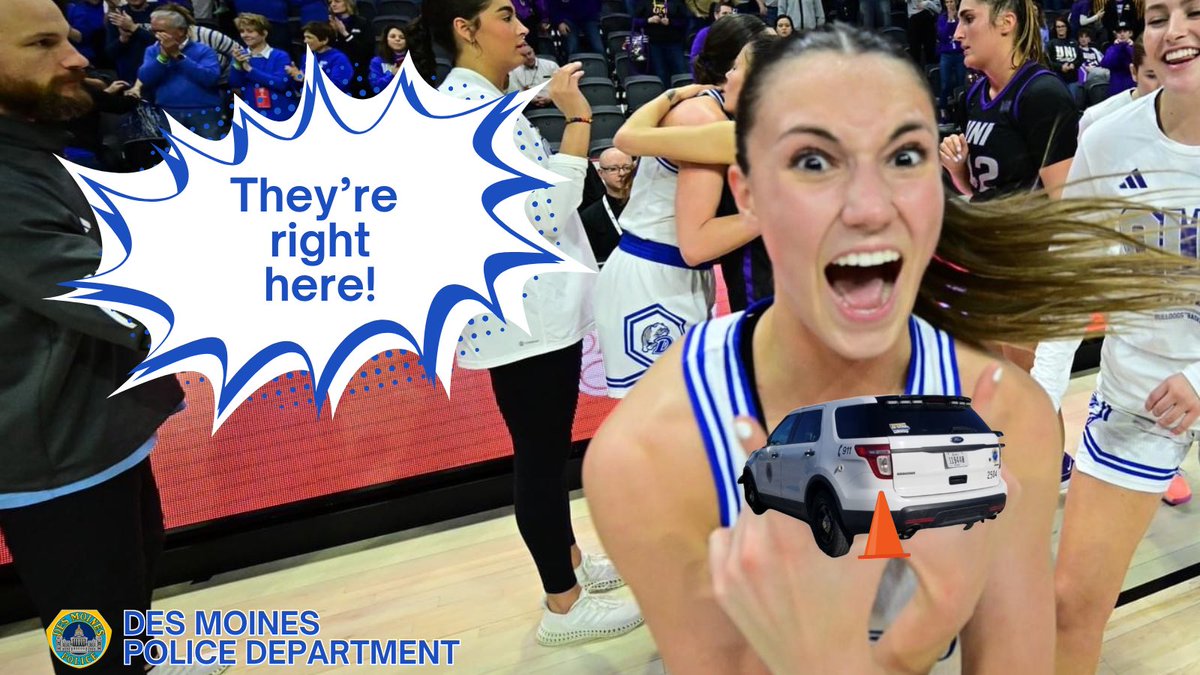 DMPolice's tweet image. Congratulations to @DrakeWBB on winning the MVC Championship and moving on the NCAA Tourney! #DSMHometownTeam

Here are this week’s mobile radar locations.  Please drive safely!

Monday
2700 blk Westover Blvd.
4100 blk 50th St.
5300 blk Urbandale Ave.

📸: Drake University