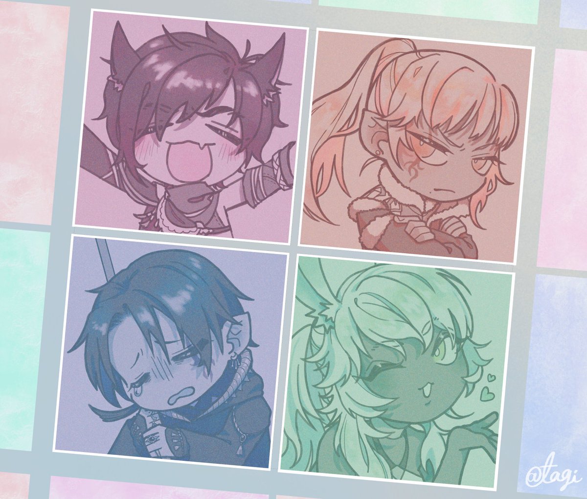 ミニキャラ練習