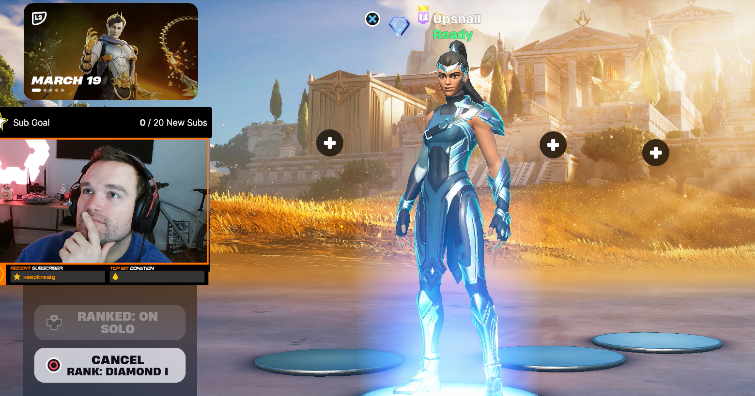 Doing ranked builds this morning come through