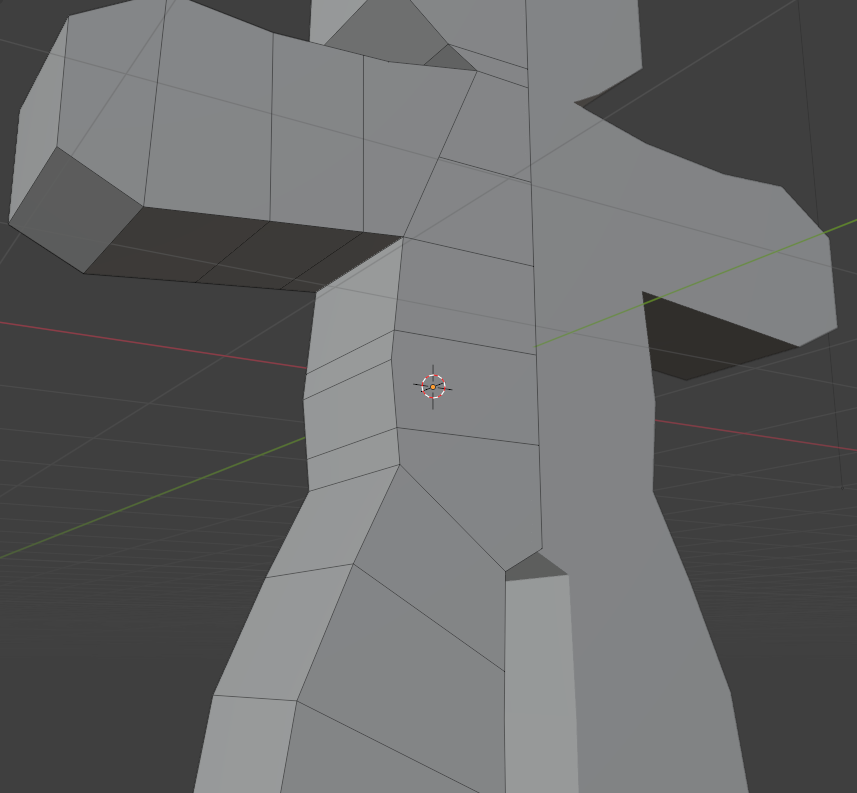 「#お気軽3Dモデリング場 で作った型抜き人形くん 」|ながやんのイラスト