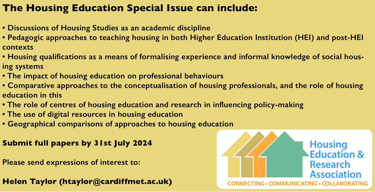 Housing & Society tweet media