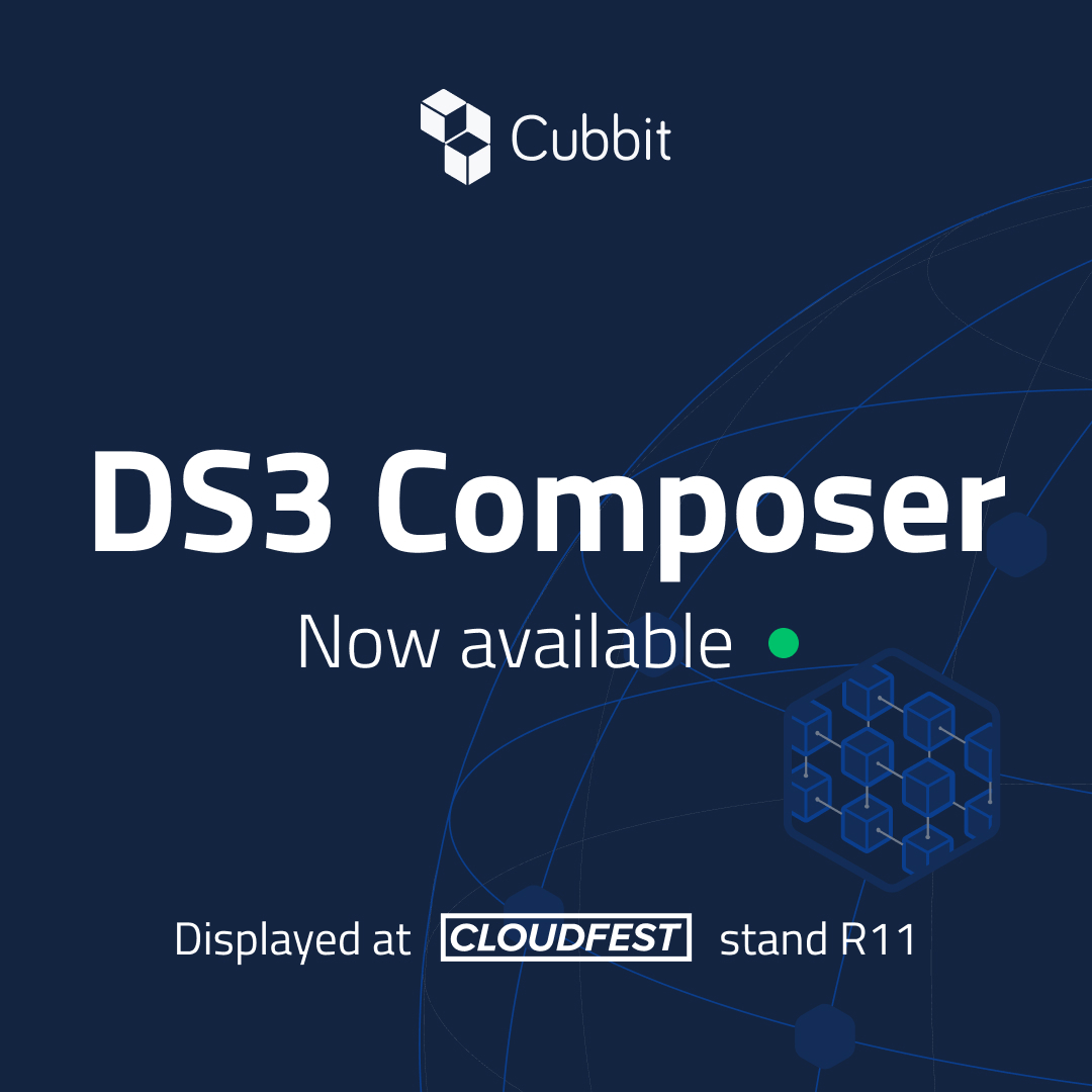 _cubbit's tweet photo. 𝐎𝐟𝐟𝐢𝐜𝐢𝐚𝐥: Cubbit announces DS3 Composer general availability at @cloudfest 2024, empowering MSPs and enterprises to build their own fully-customisable, hyper-resilient, sovereign, distributed cloud storage in 15 minutes

Read the press release 👉 https://t.co/PrWxJr0a40 https://t.co/mkUUGL6dxk