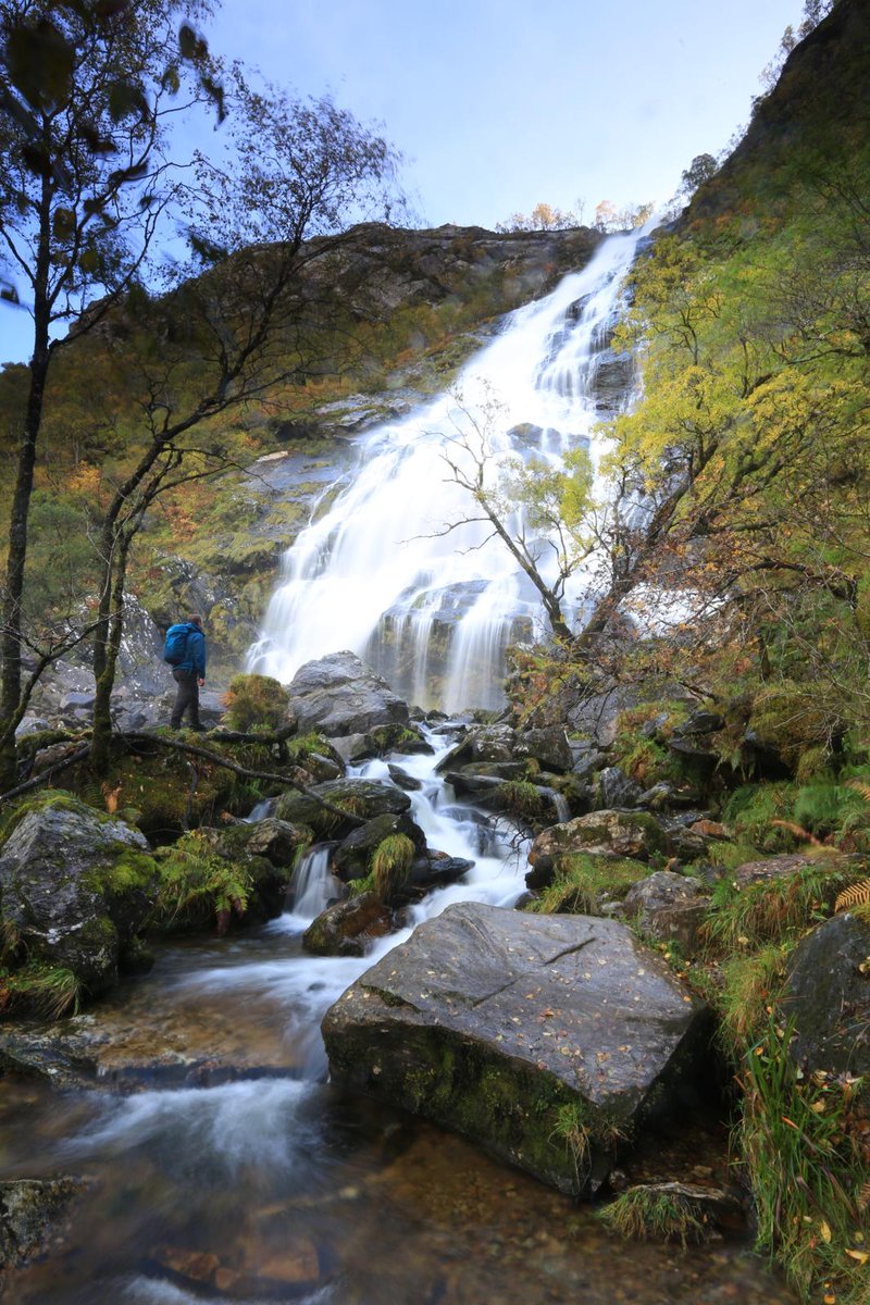 Is there a more satisfying short walk in the UK than the one to Steall Falls near Fort William? countrywalking.co.uk/read/spring-is…… Photos: Tom Bailey