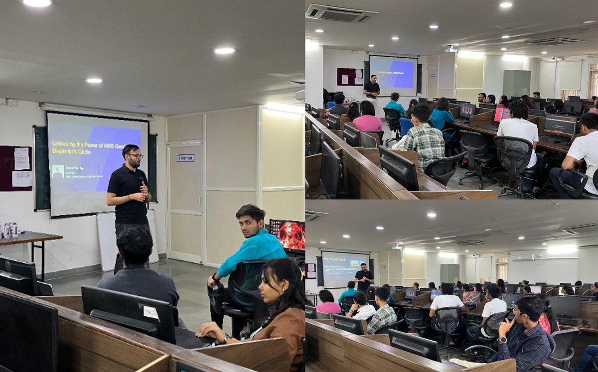 Highlight's from Ananta'24 #handsonlearning workshop, which was held on 16th March 2024 by Adit Modi and Vrajesh Jayswal @awscloud #workshop #event #aws