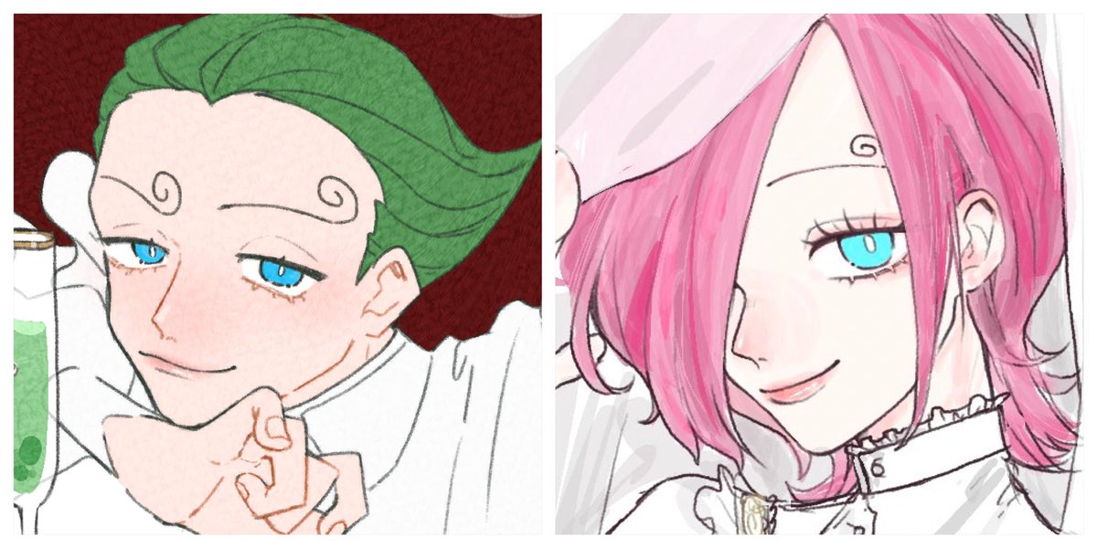 wt_178's tweet photo. お顔がすごい好みに描けた4と0🫶
何回載せんねんって感じだけど私が気に入ってるので何回だって載せるよ https://t.co/plLDvp0ej8