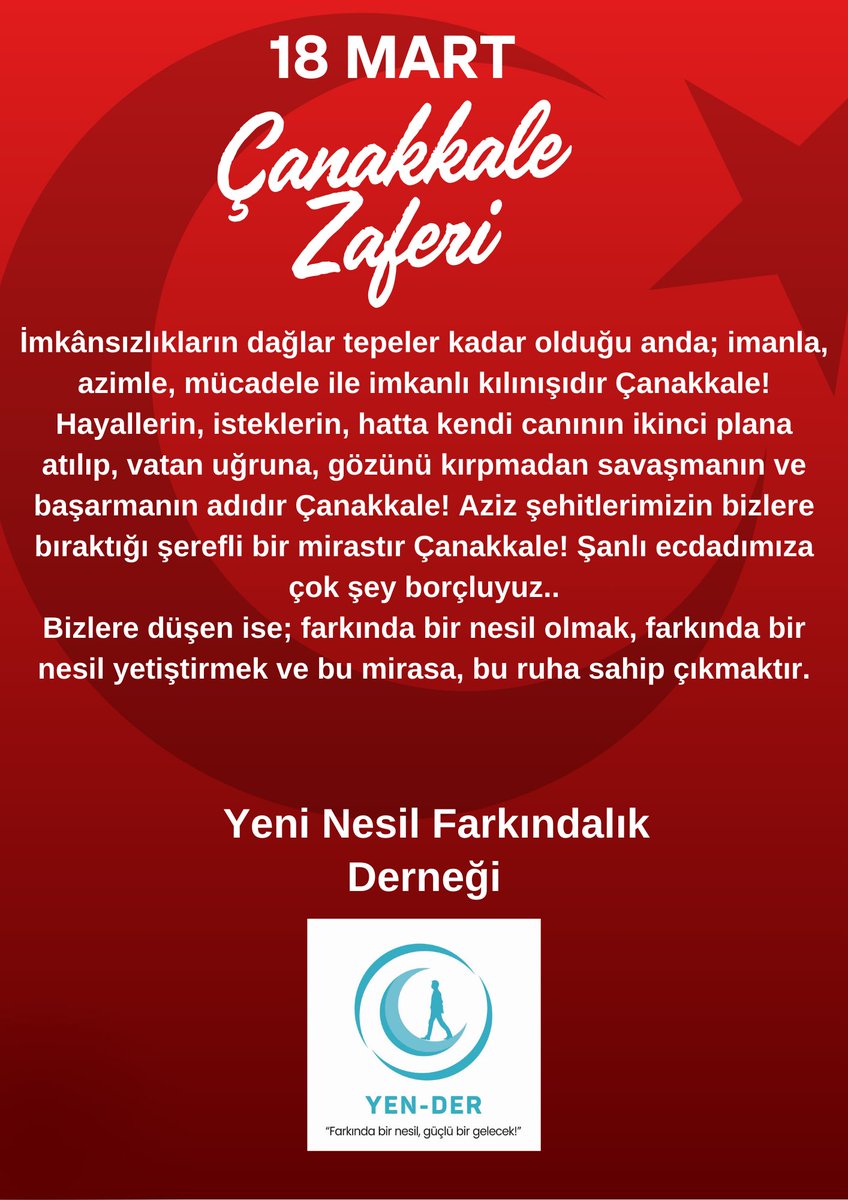yeninesilder's tweet photo. #18MartÇanakkaleZaferi https://t.co/pUpyYUtOdC