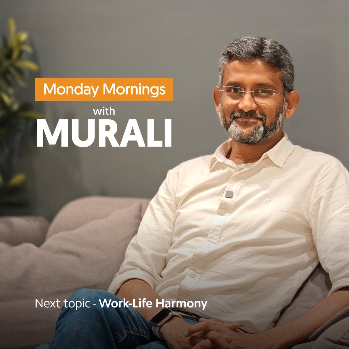 Thank you to everyone for joining the #MondayMorningsWithMurali sessions on #Leadership 🙏 Your thoughtful questions drove insightful discussions. Your curiosity and engagement are truly appreciated. Checkout the videos here: youtube.com/playlist?list=… I'm thrilled to announce our
