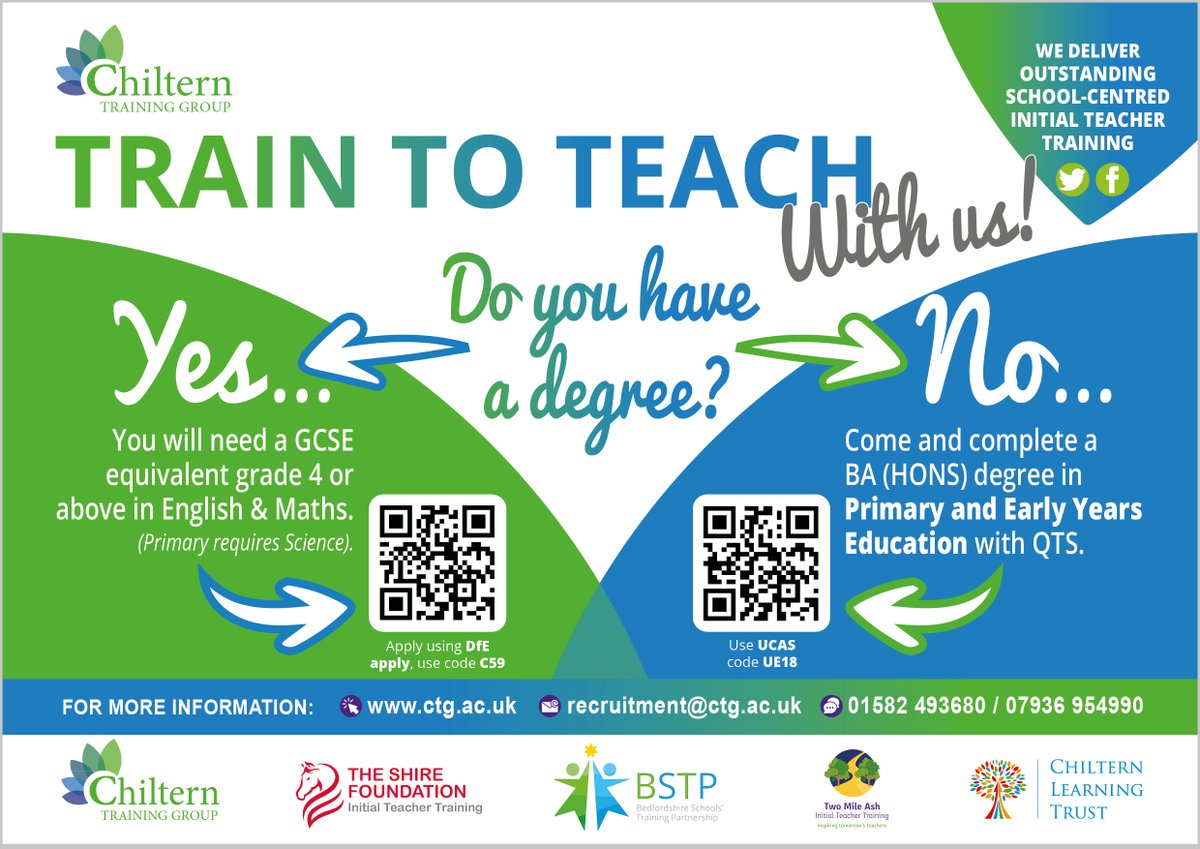 Are you an eager individual looking to get into one of the most rewarding professions? 

We provide an amazing opportunity for aspiring teachers. Whether you have a degree or not! Follow this link to find out more details:ctg.ac.uk