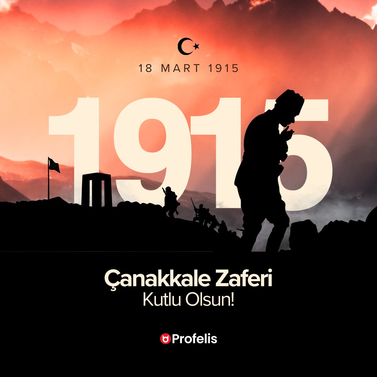 18 Mart Çanakkale Zaferi'nin yıl dönümünde, Gazi Mustafa Kemal Atatürk başta olmak üzere tüm kahramanlarımızı minnetle ve saygıyla anıyoruz. 18 Mart Çanakkale Zaferi ve Şehitleri Anma Günü kutlu olsun. #18Mart #ÇanakkaleZaferi